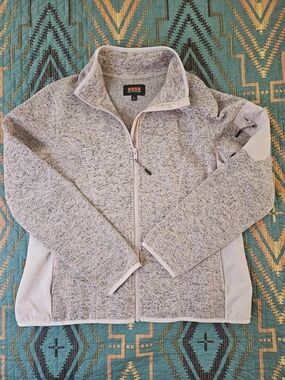 Bass Outdoor Fleece Full Zip. Womans Large